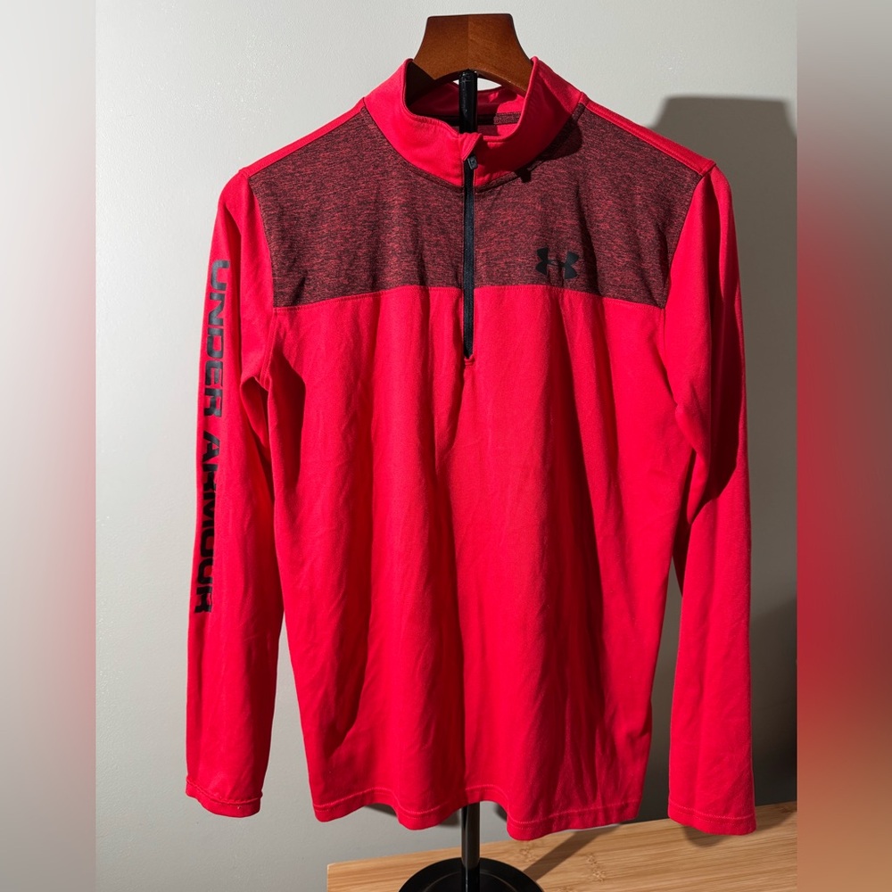 Under Armour LOOSE heatgear RED 1/4 Zip Jacket